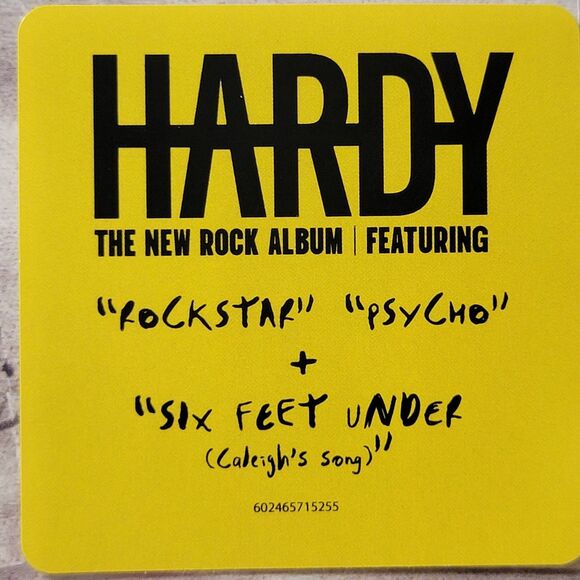 CD Hardy: Quit!! SEALED - Picture 2 of 4